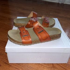 🚨SOLD🚨Brown Leather Sandals
